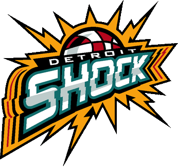 Detroit Shock 1997-2002 Primary Logo iron on heat transfer